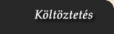 Költöztetés