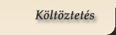 Költöztetés